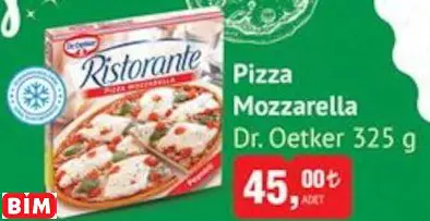 DR. OETKER PİZZA  MOZZARELLA